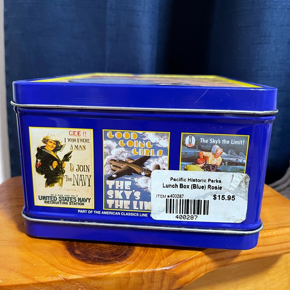 Rosie the Riveter Collectors Tin Lunchbox - Picture 2 of 5